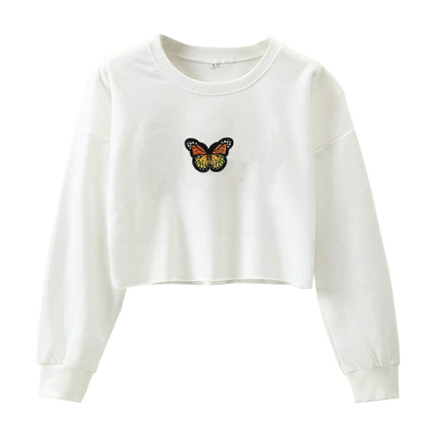tee Beautiful Butterfly I Know That was You Women Sweatshirt 